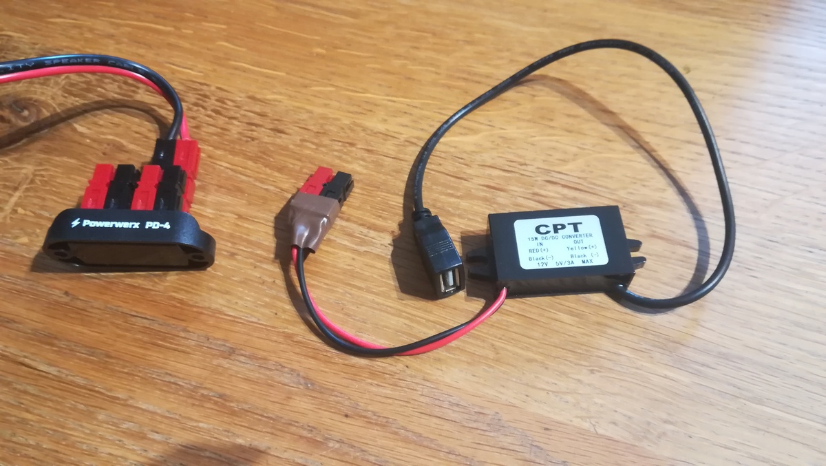 Convertisseur 12V DC vers 5V USB