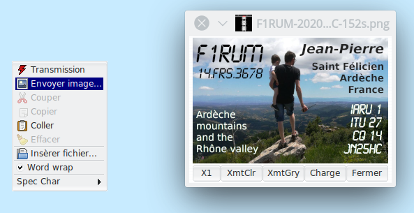 fldigi / send image